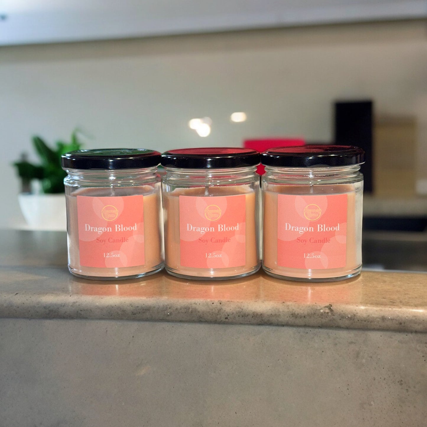 Dragon Blood Soy Candle