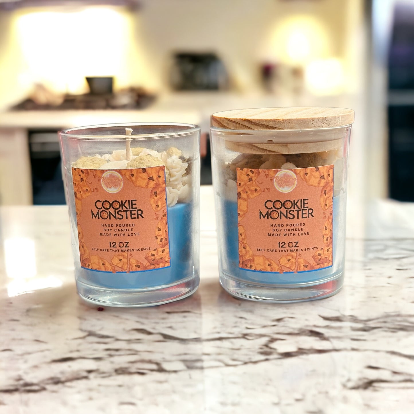 Cookie 🍪 Monster Candle
