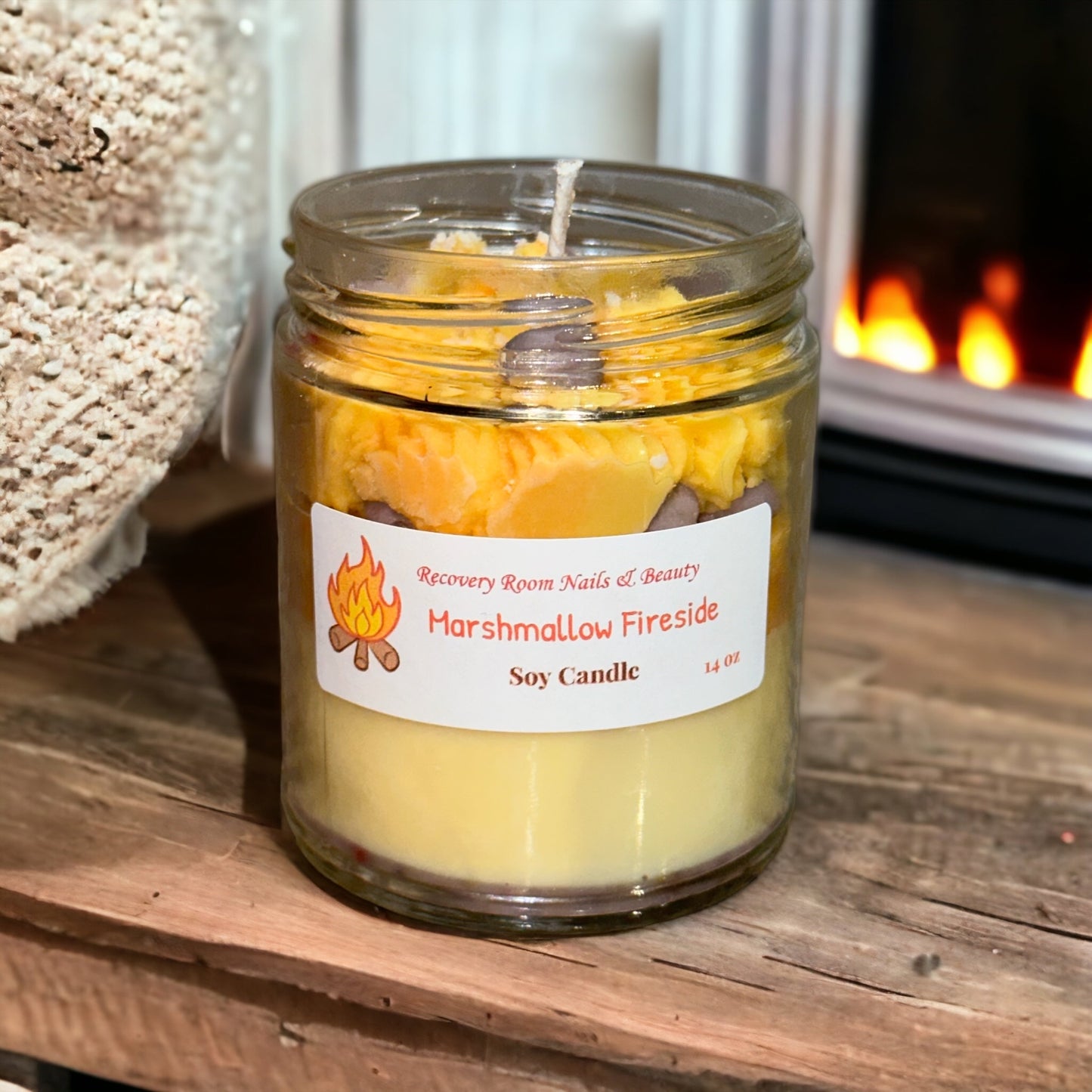 Fireside Marshmallow Candle