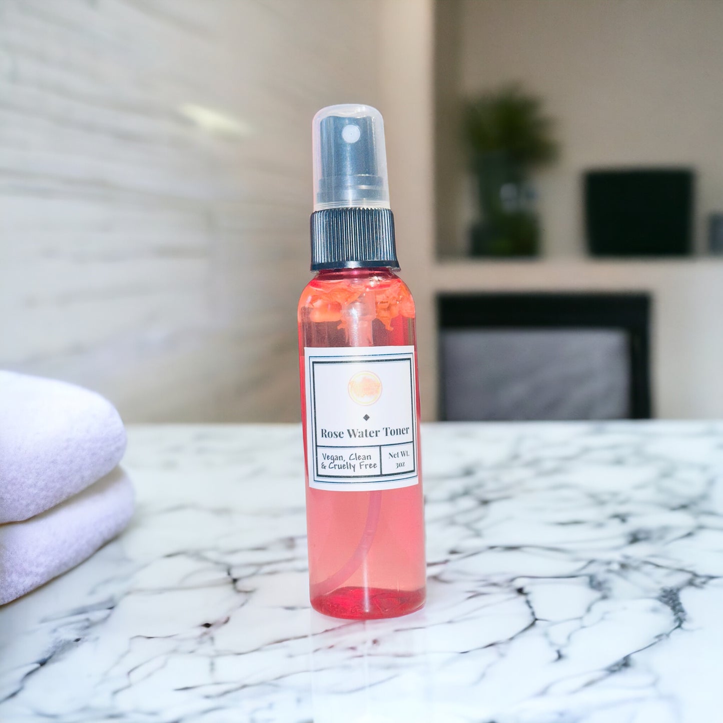 Rose Water Face Toner Mist