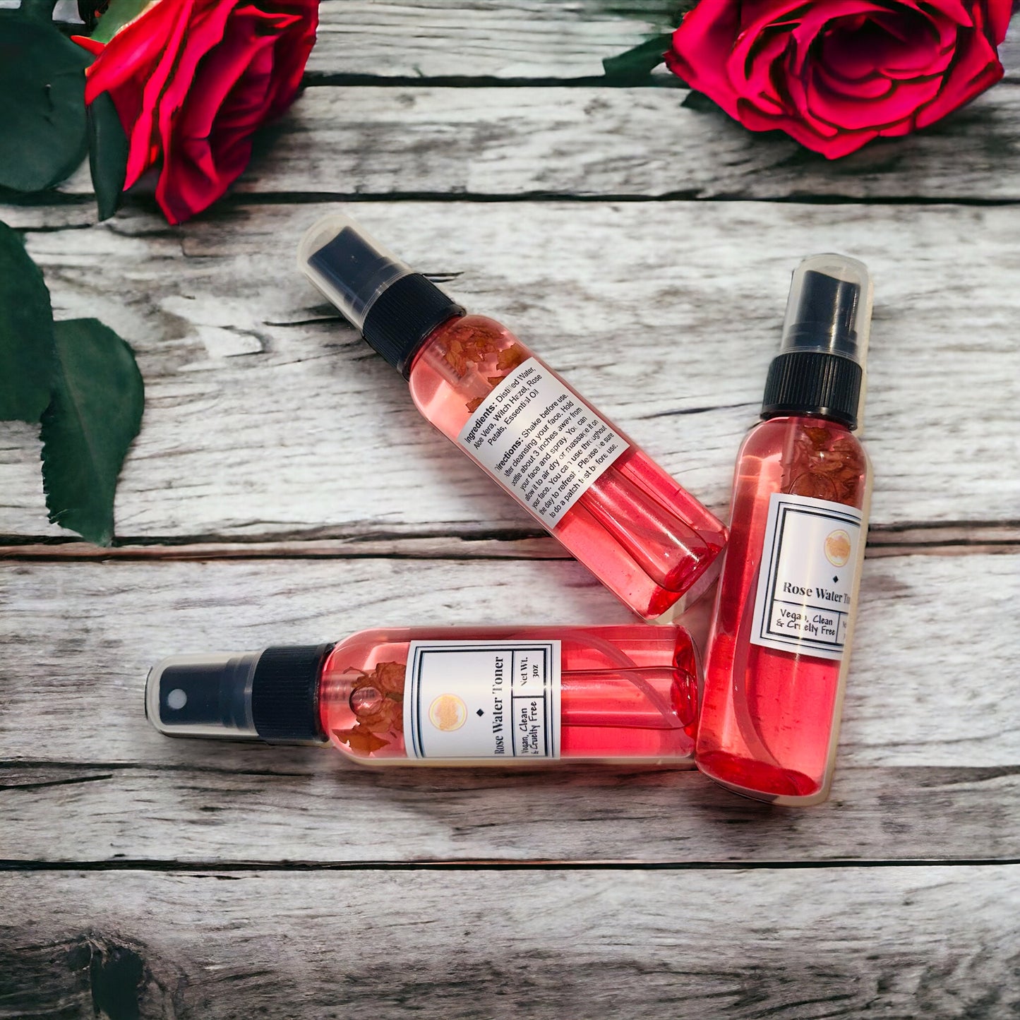 Rose Water Face Toner Mist