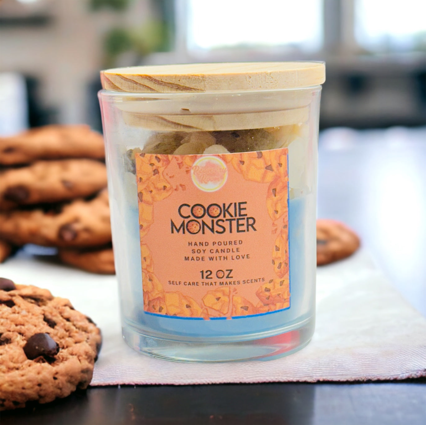 Cookie 🍪 Monster Candle