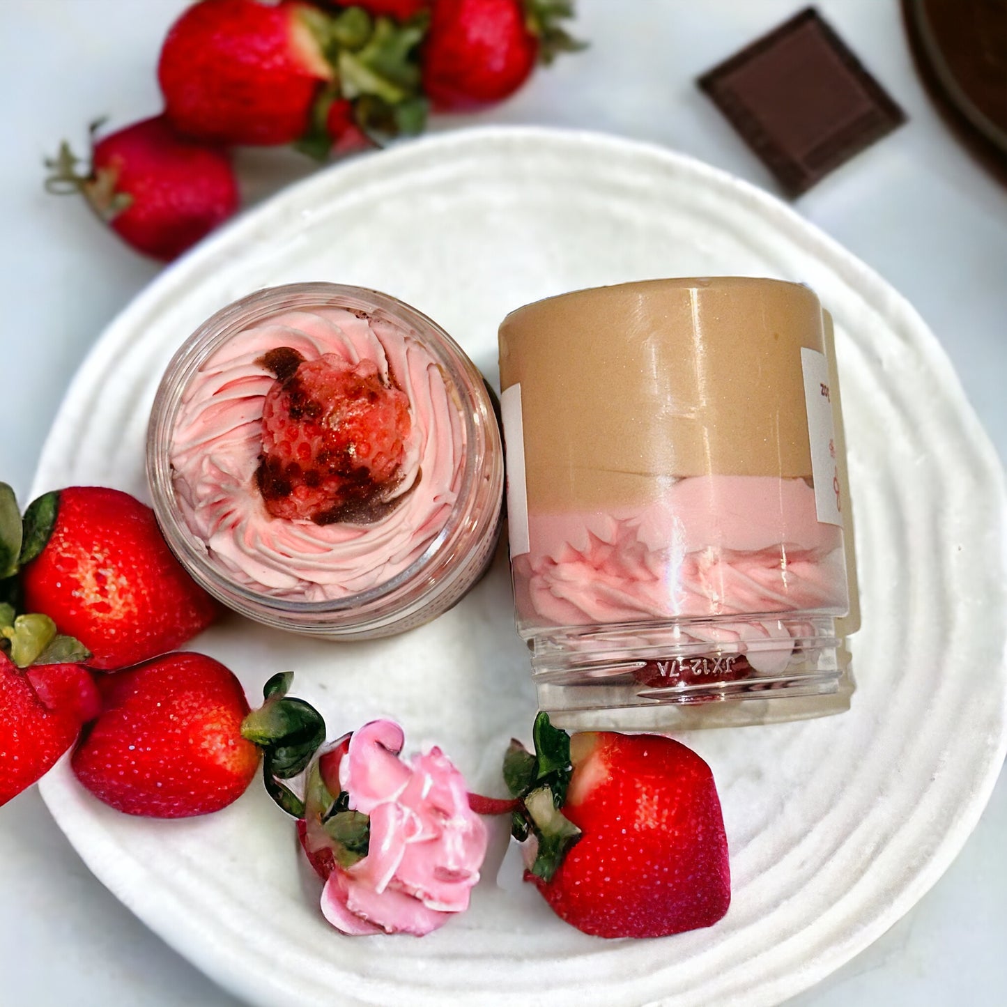 Chocolate Covered Strawberry Whipped Body Butter
