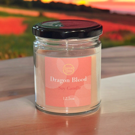Dragon Blood Soy Candle