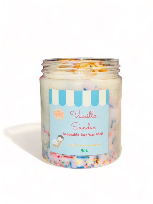Vanilla Sundae Scoopable Soy Wax Melt