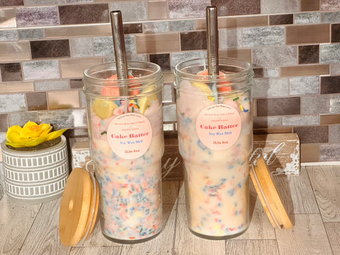 Cake Batter Scoopable Tumbler Wax Melt